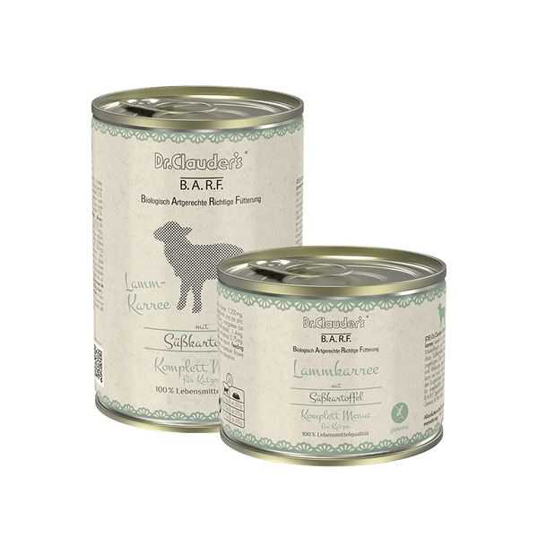 B.A.R.F. Komplet Menu Katt Lammekrone 400 g