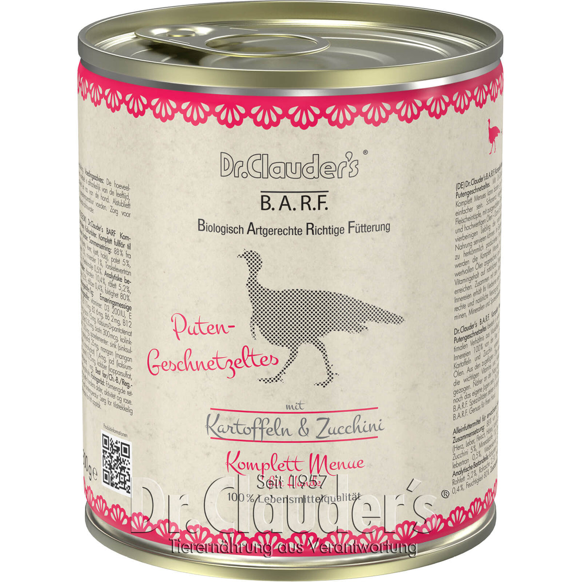B.A.R.F. Komplet Menu Kalkunstrimler