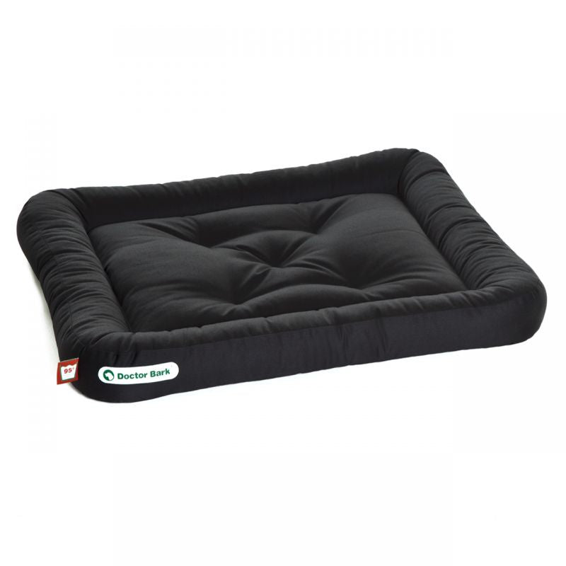 Lagersalg! DOCTOR BARK Ortopædiske Hundepude Sort  Hypoallergenic