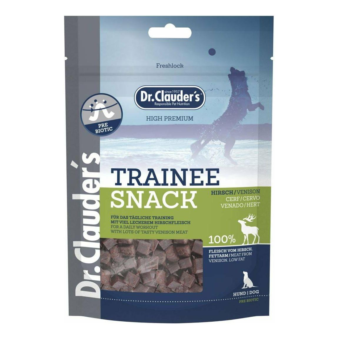 31-10-25 | Allergi Godbidder til Hunde | Hjort 80g | Dr.Clauder's Hundegodbidder
