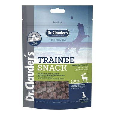 31-10-25 | Allergi Godbidder til Hunde | Hjort 80g | Dr.Clauder's Hundegodbidder