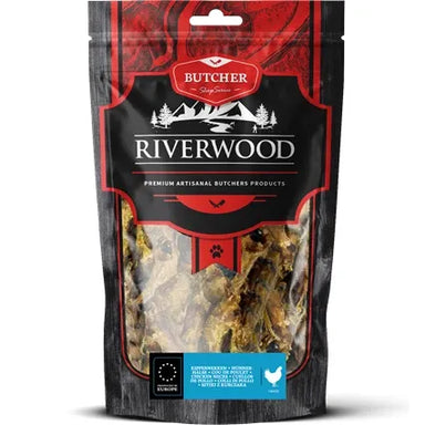 Tyggeben til hunde | Kyllingehalse 200 gr. | Riverwood Tyggeben