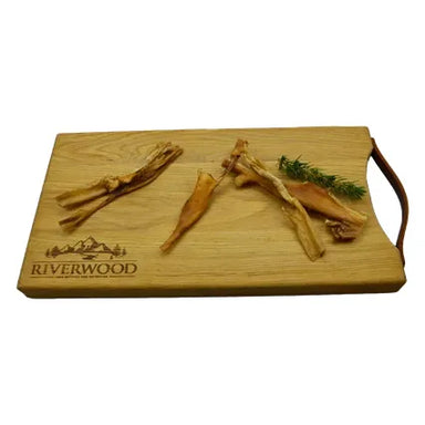 17-12-25 | Tyggeben til hunde | Gedehovedskind | 150g | Riverwood Tyggeben