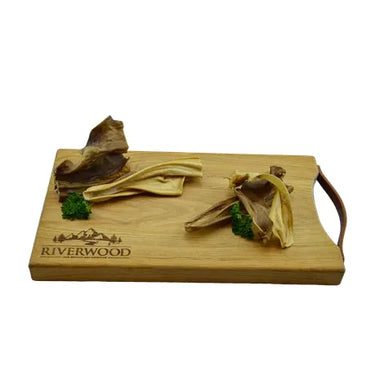Tyggeben til hunde | Lammehud | 100g | Riverwood Tyggeben