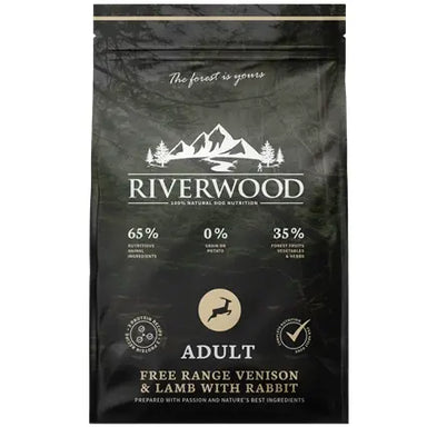 Kornfrit Senior Hundefoder Light | + Glucosamin | Vildt, Lam & Kanin | Tørfoder til Hunde