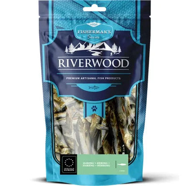 Tørret fisk til hund | Sild | 100 gr. | Riverwood Tyggeben