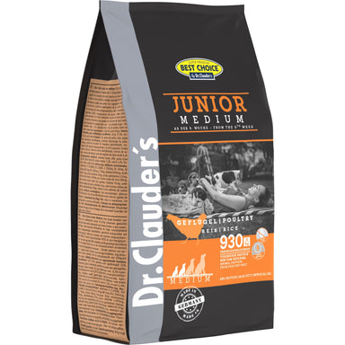 Dr.Clauder's Best Choice Junior Medium Breed 350g Tørfoder Dr.Clauder's 350g