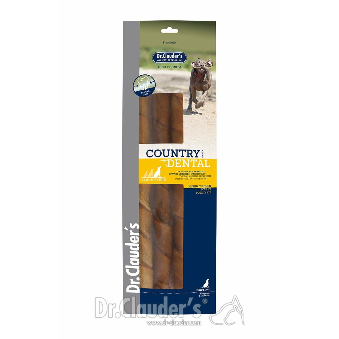 Dr.Clauder's Dental Snacks Country Line Kylling Large Snacks Dr.Clauder's 315 g