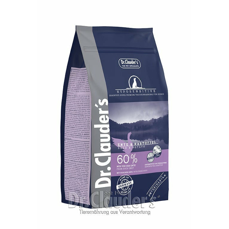Dr.Clauder's Hyposensitive Hyposensitive All Breed And & Kartofler 350g Tørfoder Dr.Clauder's 350g
