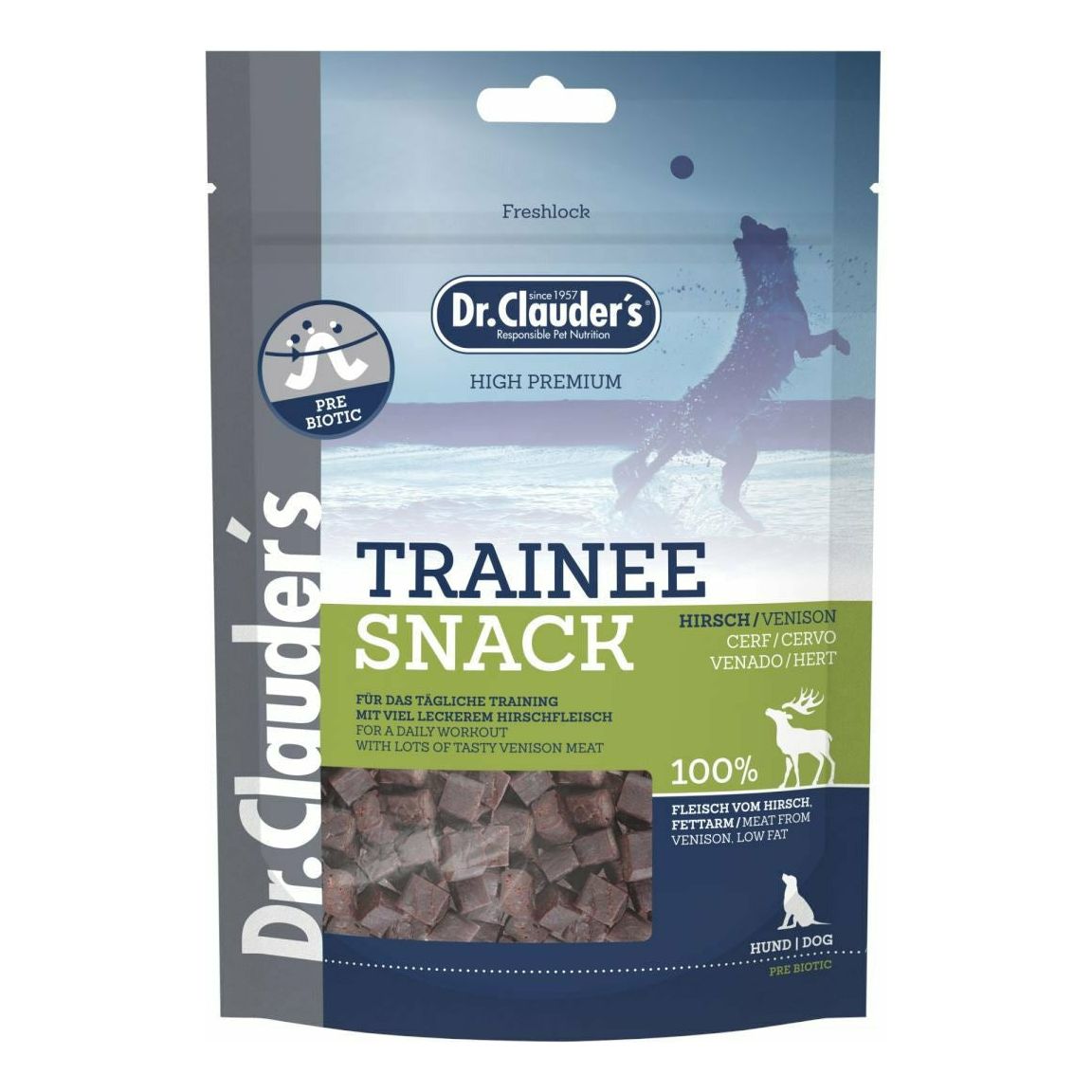 Dr.Clauder's Trainee Snacks Hjort Godbid Dr.Clauder's 80 g