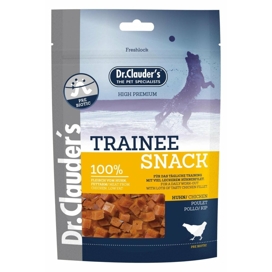 Dr.Clauder's Trainee Snacks Kylling 80g Godbid Dr.Clauder's 80 g