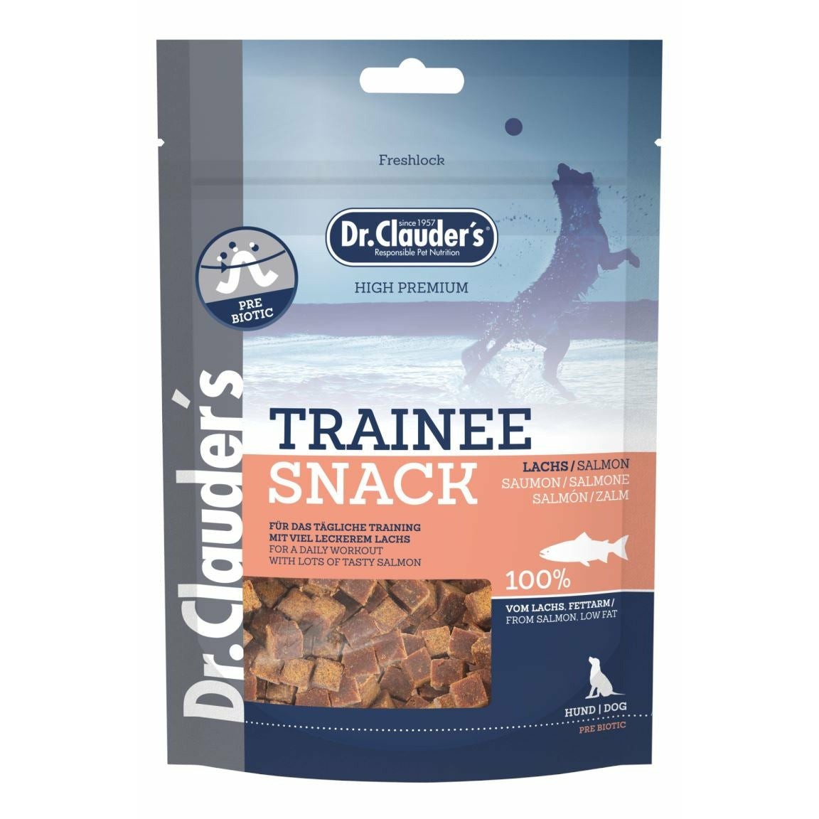 Dr.Clauder's Trainee Snacks Laks Godbid Dr.Clauder's 80 g