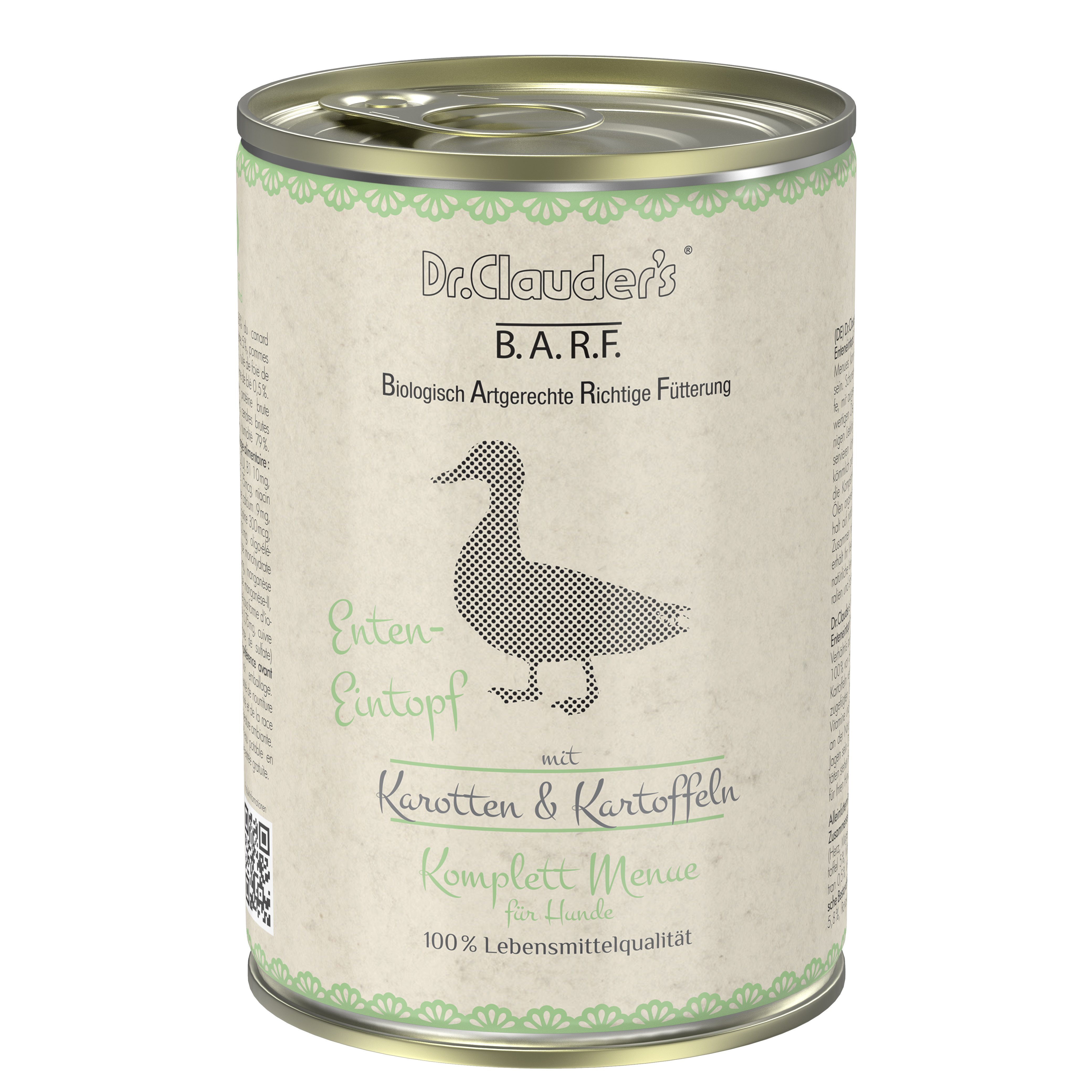 And Gryderet | BARF Komplet Menu | Dr.Clauder's
