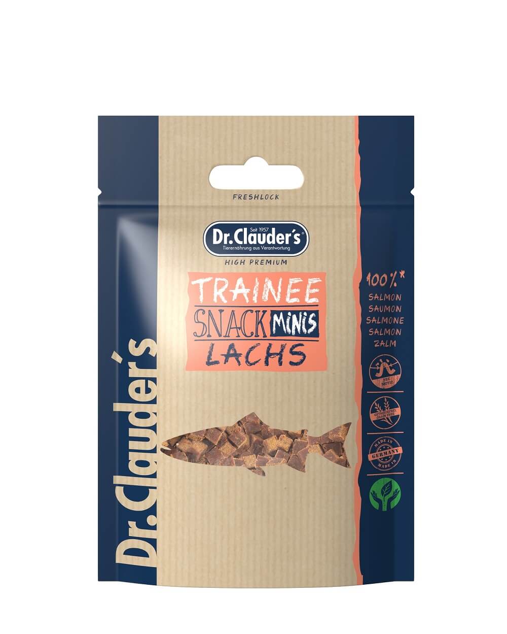 Dr.Clauder's Trainee Minis Laks, 50 g