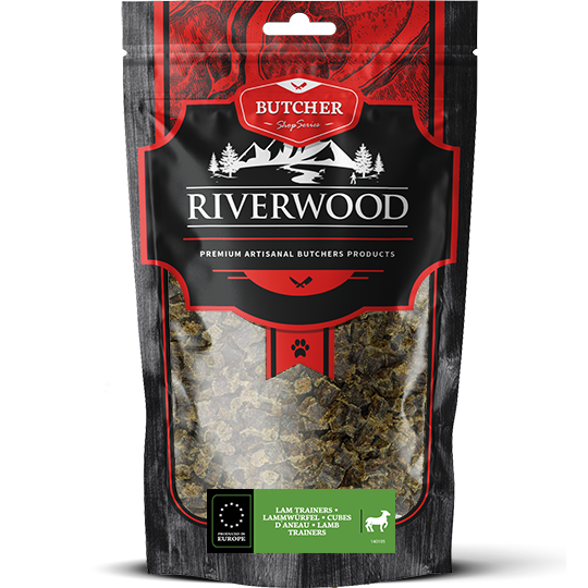 Riverwood Lamb trainers 150 grams godbid til hund og kat