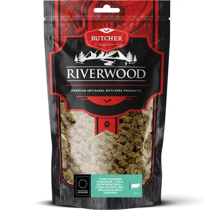 Allergi godbidder hund | 150g Vildsvin | RIverwood Hundegodbidder
