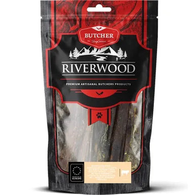 Tyggeben til hunde | Politistave til hunde af Okserulle | 150g | Riverwood Tyggeben