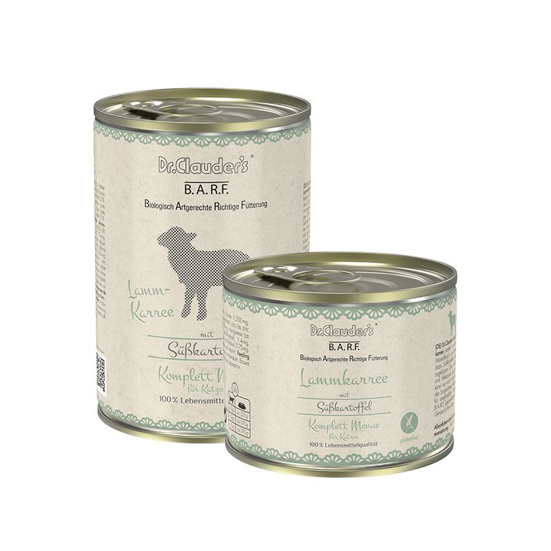 B.A.R.F. Komplet Menu Katt Lammkrona 400 g
