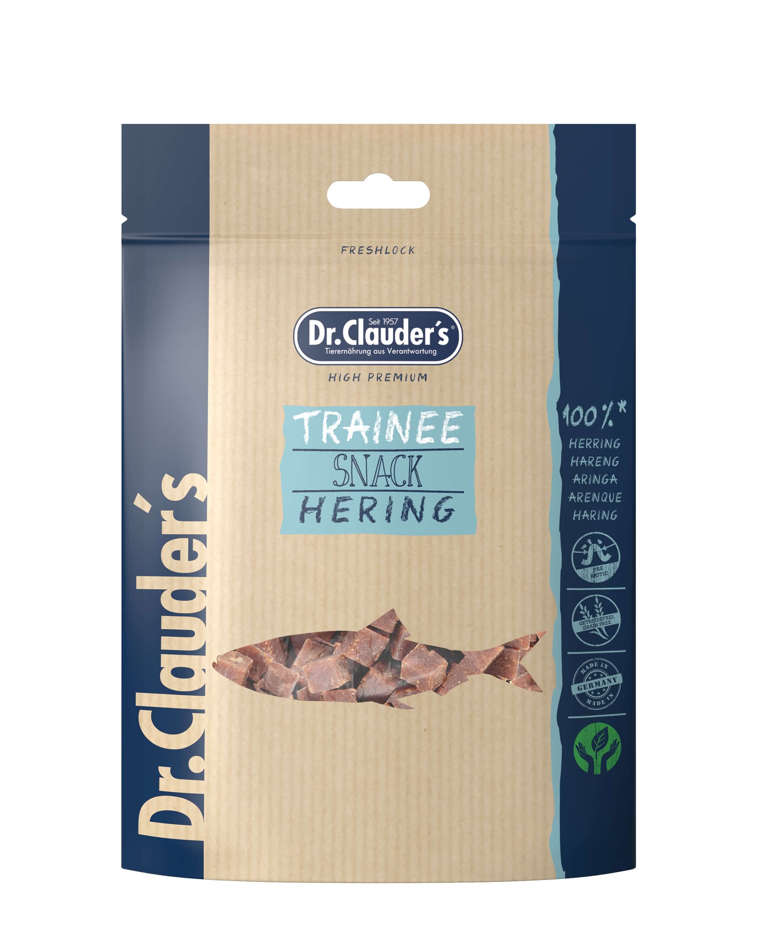 Dr.Clauder's Trainee Snacks Sild, 80 g