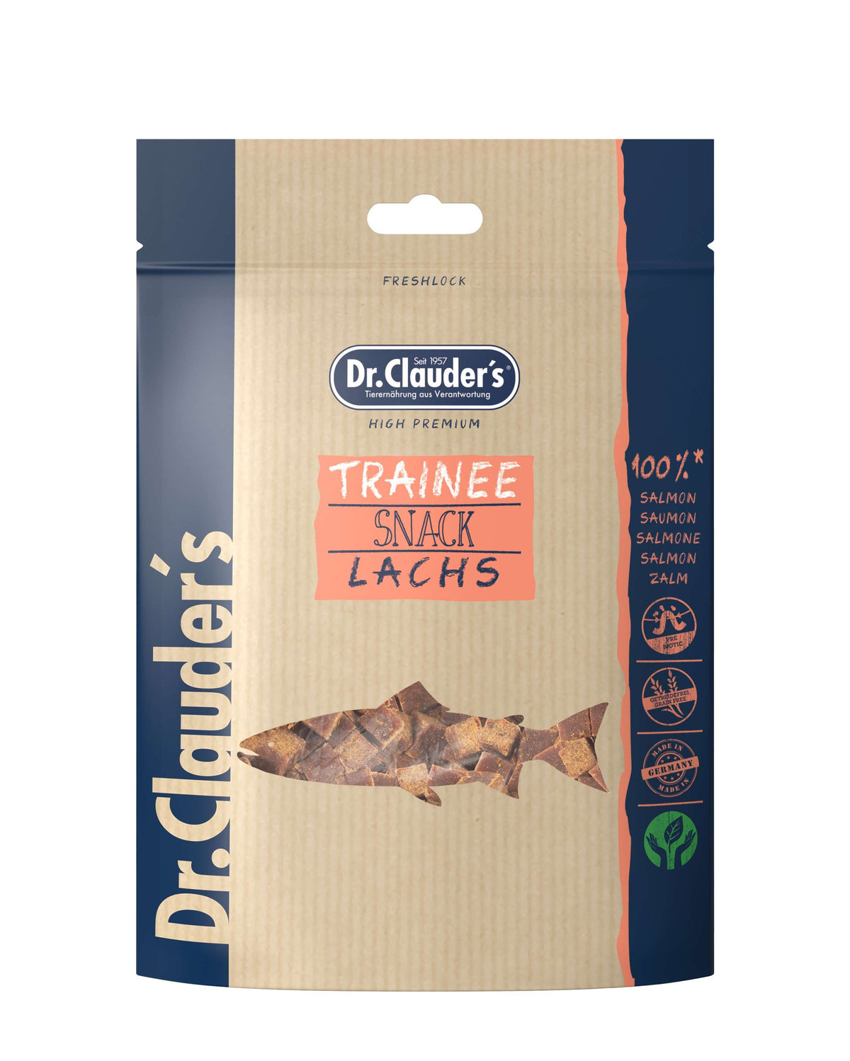 Trainee Snacks Laks 80 g
