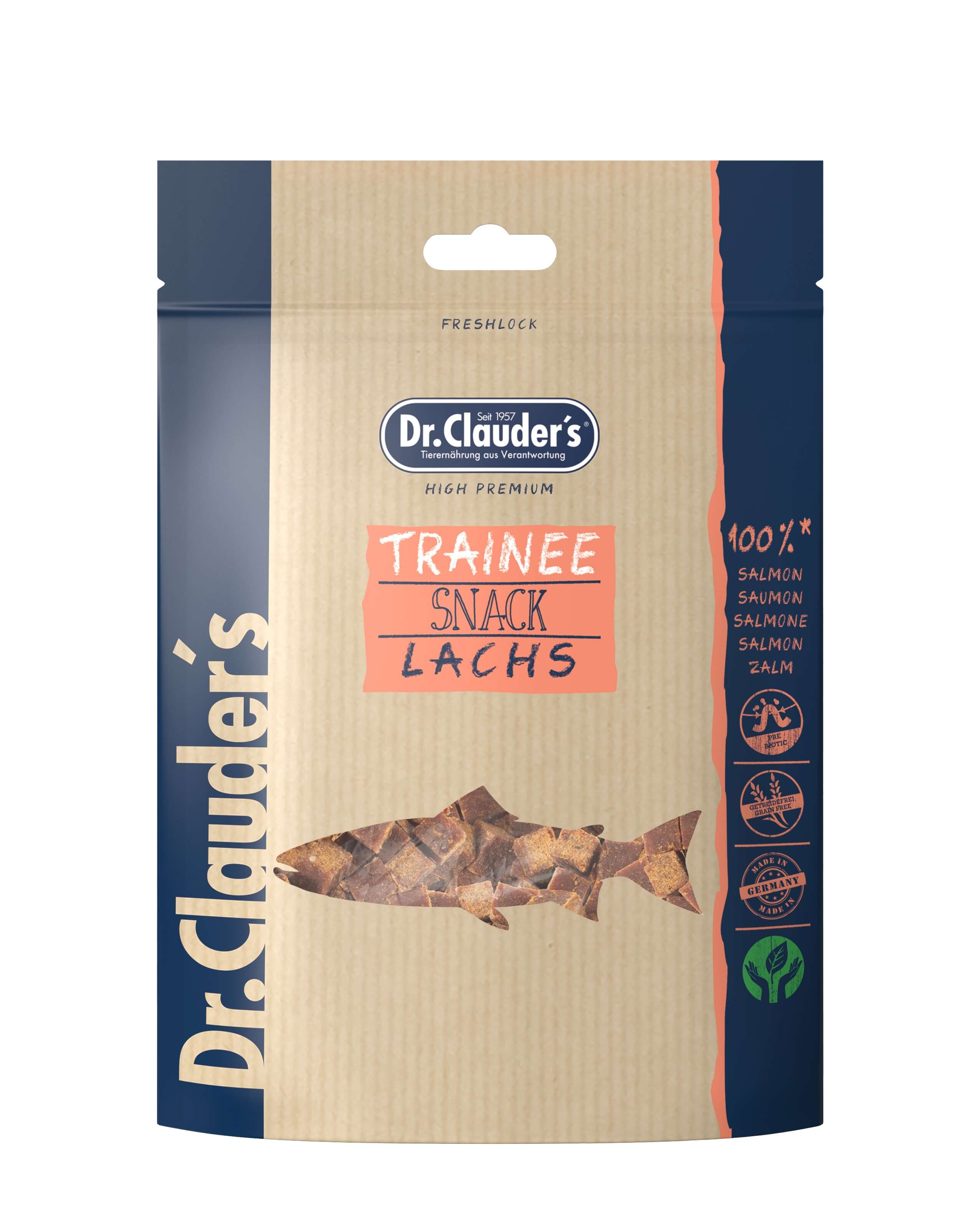 Dr.Clauder's Trainee Snacks Laks, 80 g