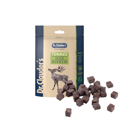 Dr.Clauder's Trainee Snacks Hjort, 80 g