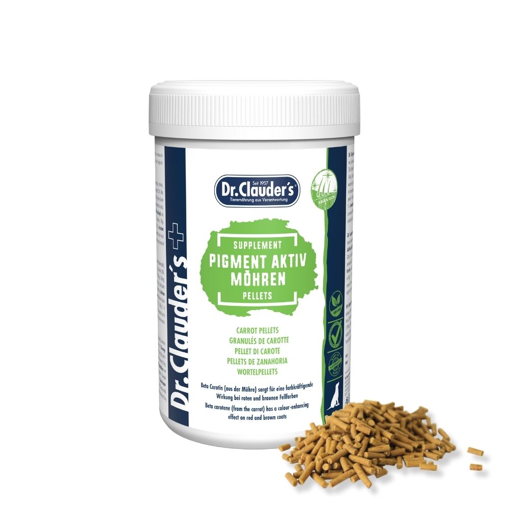 Dr.Clauder's Pigment Aktiv Gulerodspiller 600 g