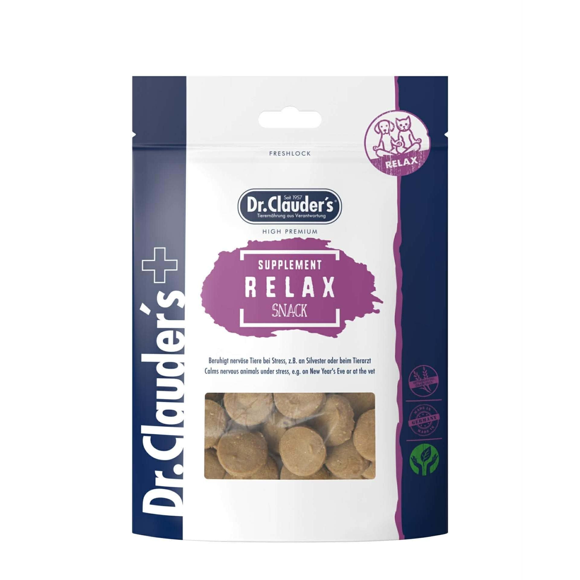 Kosttilskud Snack Relax Beroligende Snack Til Nervøse Hunde Og Katte 150 G Pose Premium
