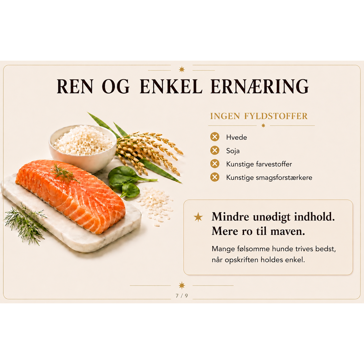 20kg Hundefoder med Laks og Ris | Glutenfri Tørfoder fra Dr.Clauder's