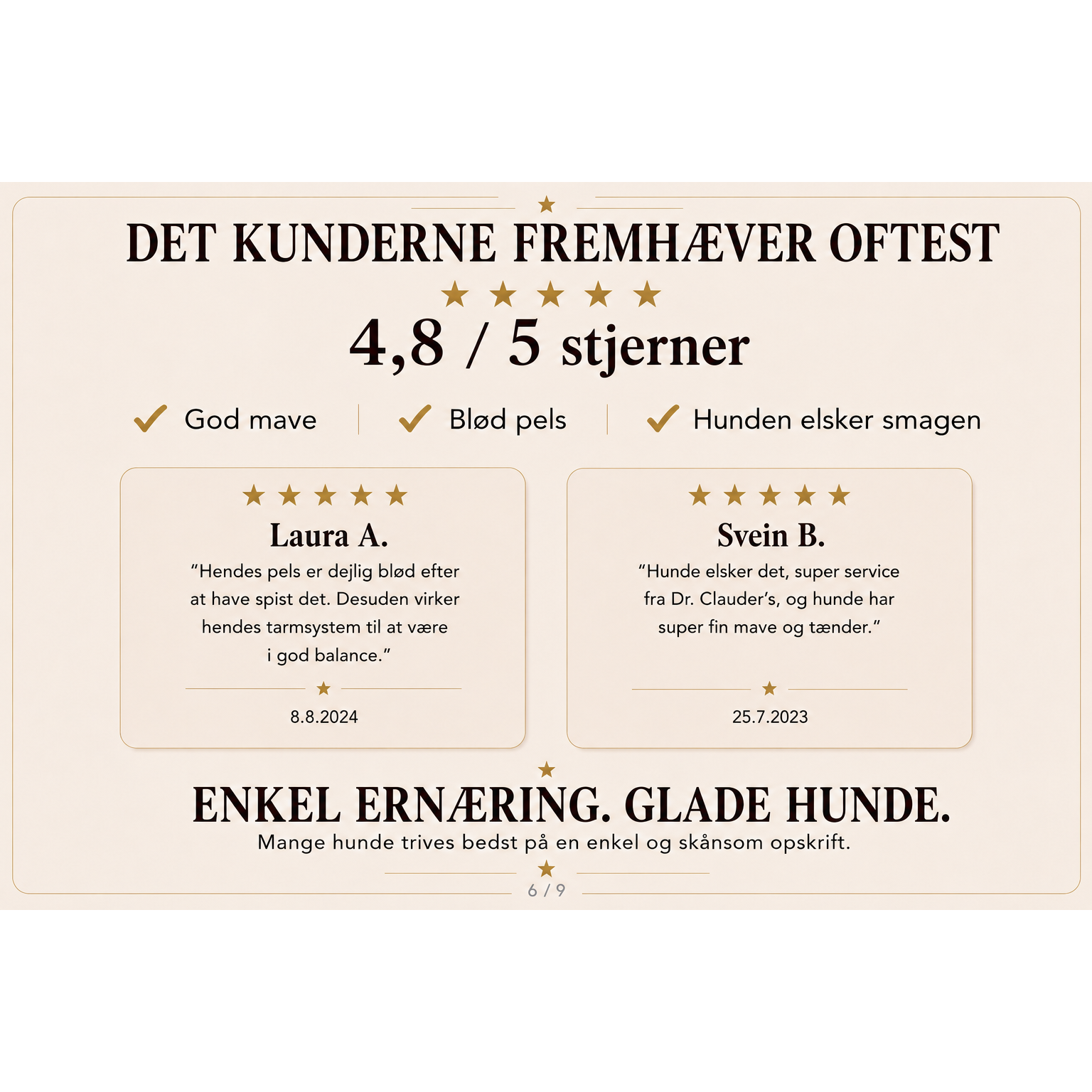 20kg Hundefoder med Laks og Ris | Glutenfri Tørfoder fra Dr.Clauder's