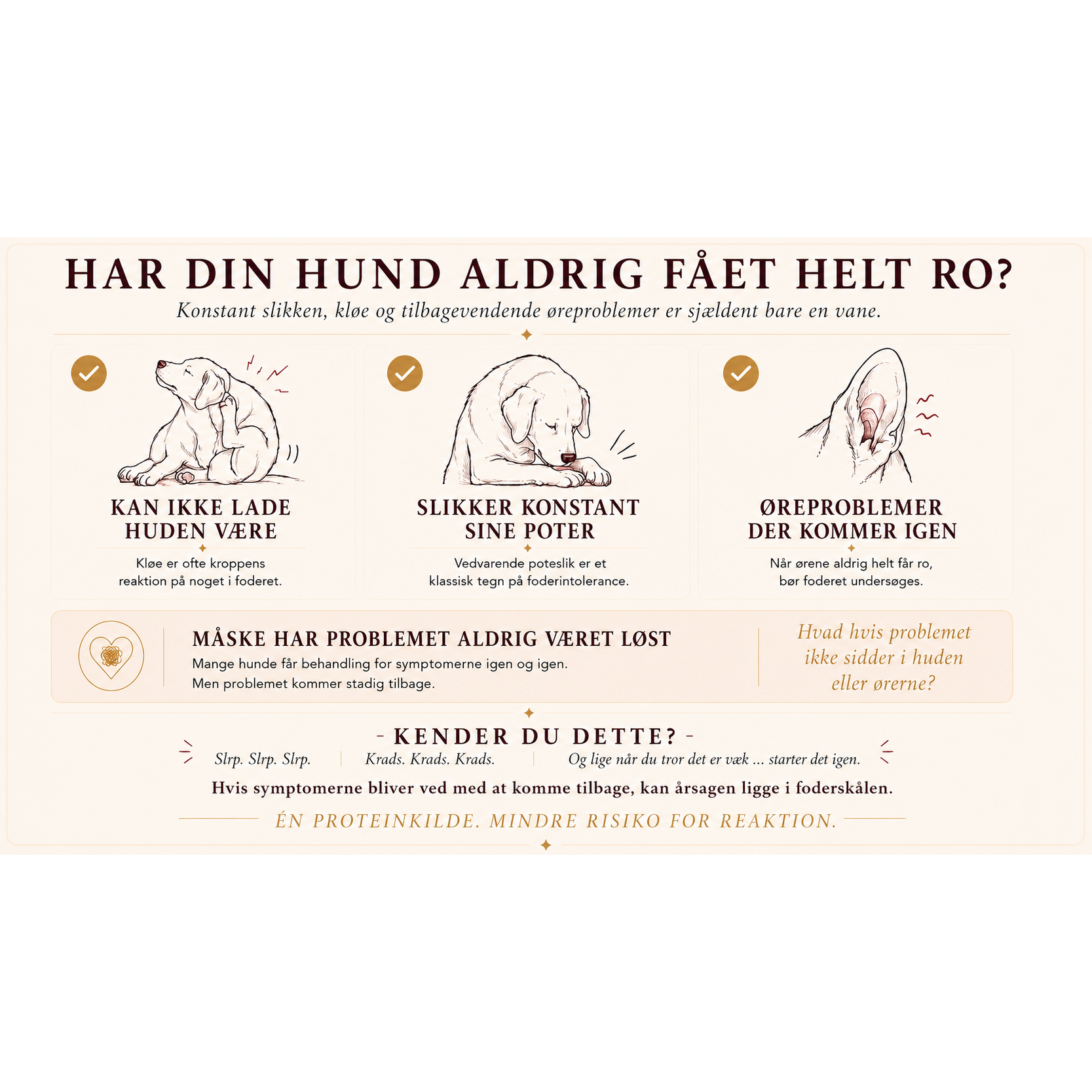 Hypoallergent Hundefoder med Hjort | Kornfri & Sensitiv | Dr. Clauder's