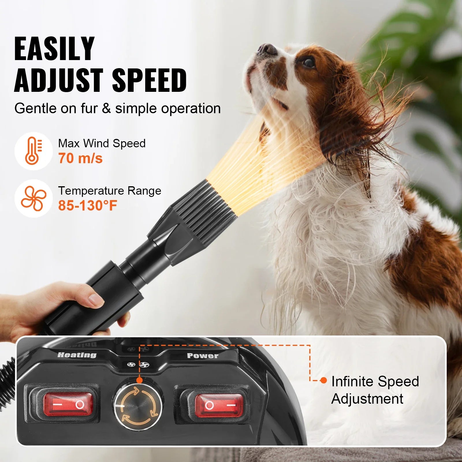 Kraftig & Let 2000W Blower | Bedste budget blower