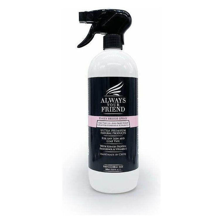 Professionel Udredningsspray til Hund - Daily Brusch Spray 1L - Always Your Friend