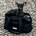 Cloud 7 Hundetaske  Bergamo Canvas Black str M