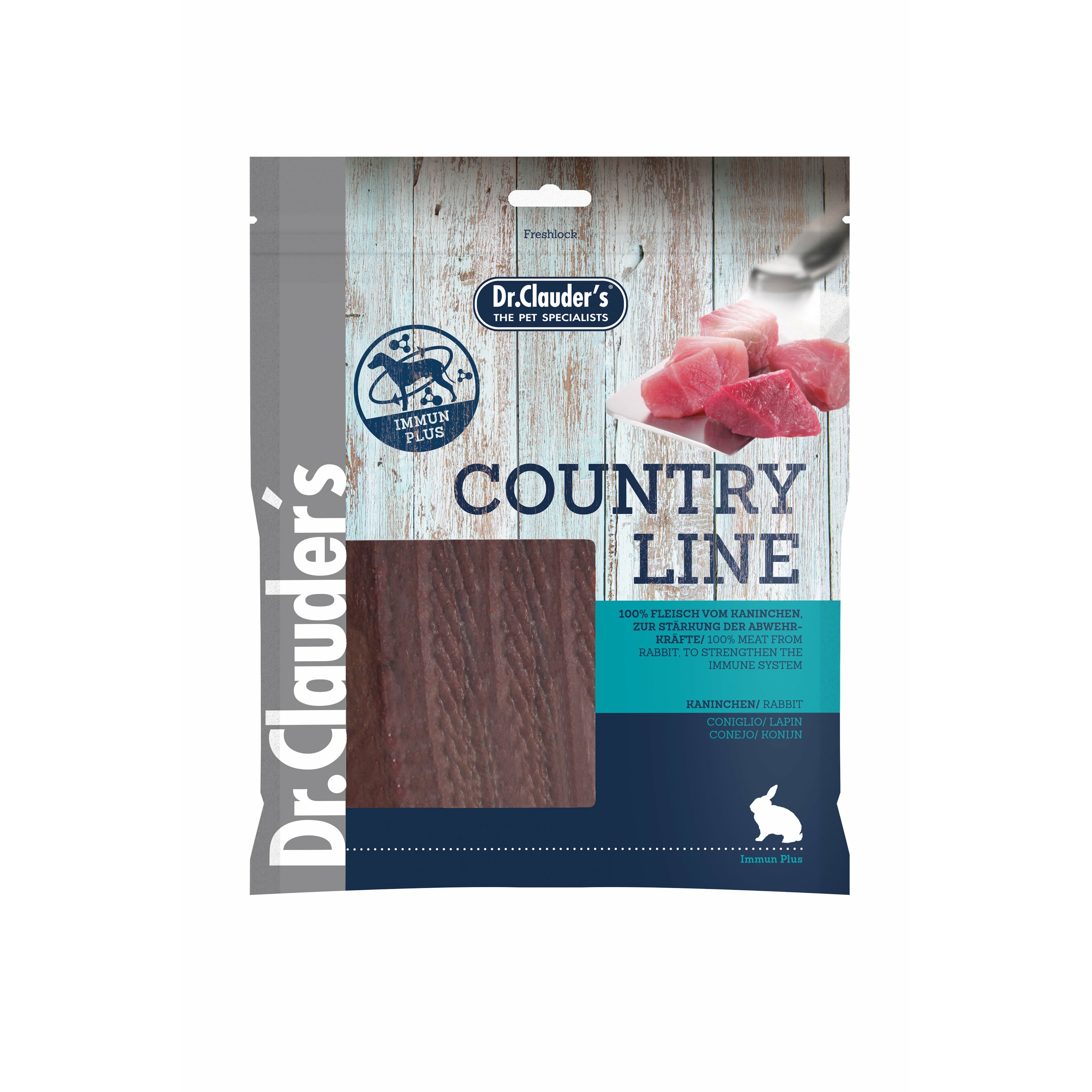 Hunde Snack | Stor Kaninfilet 170g | Dr.Clauder's Hundegodbidder (UDLØB 4/2025)