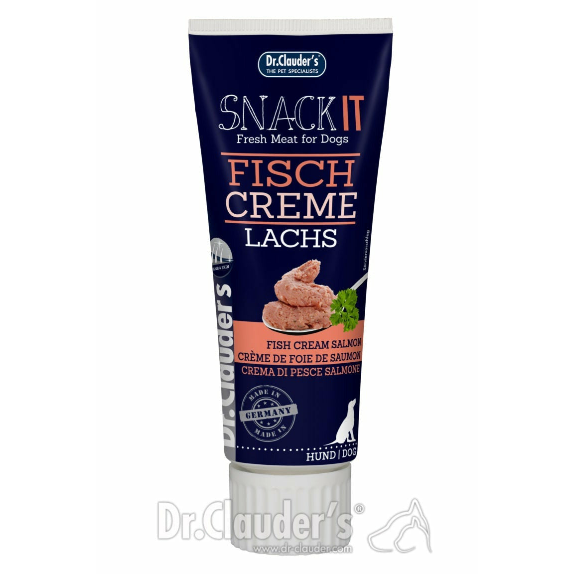Dr.Clauder's Tubesnack Snack it Lakscreme