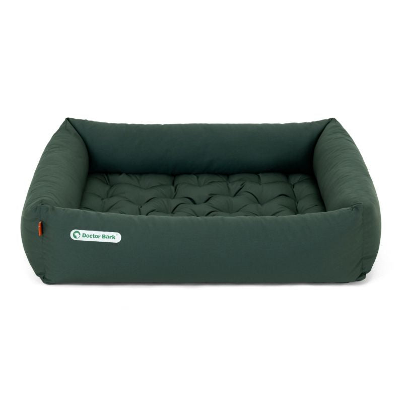 DOCTOR BARK Ortopædisk Hundeseng Hypoallergenic | Grøn