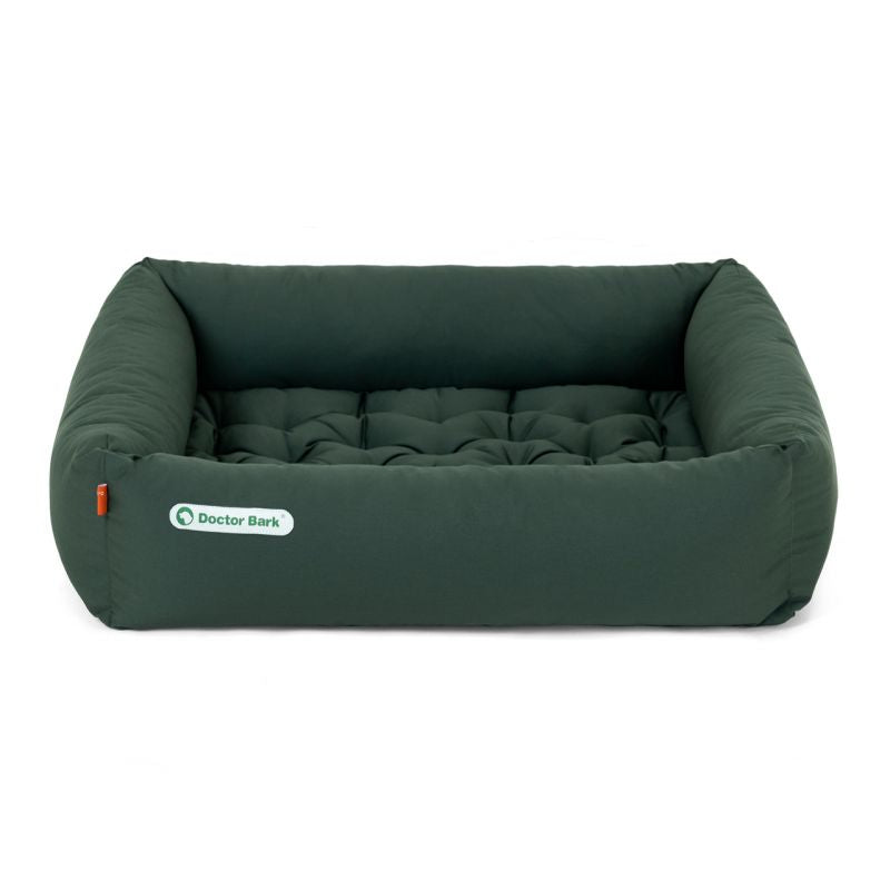 DOCTOR BARK Ortopædisk Hundeseng Hypoallergenic | Grøn