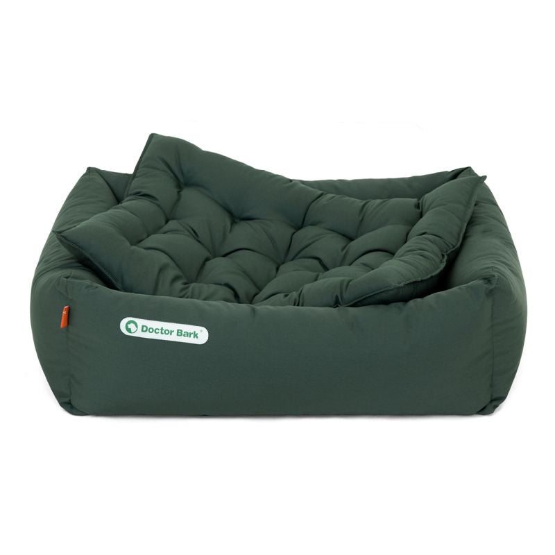 DOCTOR BARK Ortopædisk Hundeseng Hypoallergenic | Grøn