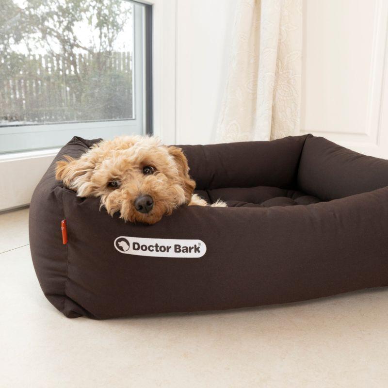 DOCTOR BARK Ortopædisk Hundeseng Hypoallergenic | Brun