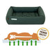 DOCTOR BARK Ortopædisk Hundeseng Hypoallergenic | Grøn