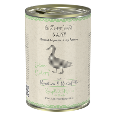 And Gryderet | BARF Hundefoder | Komplet Menu