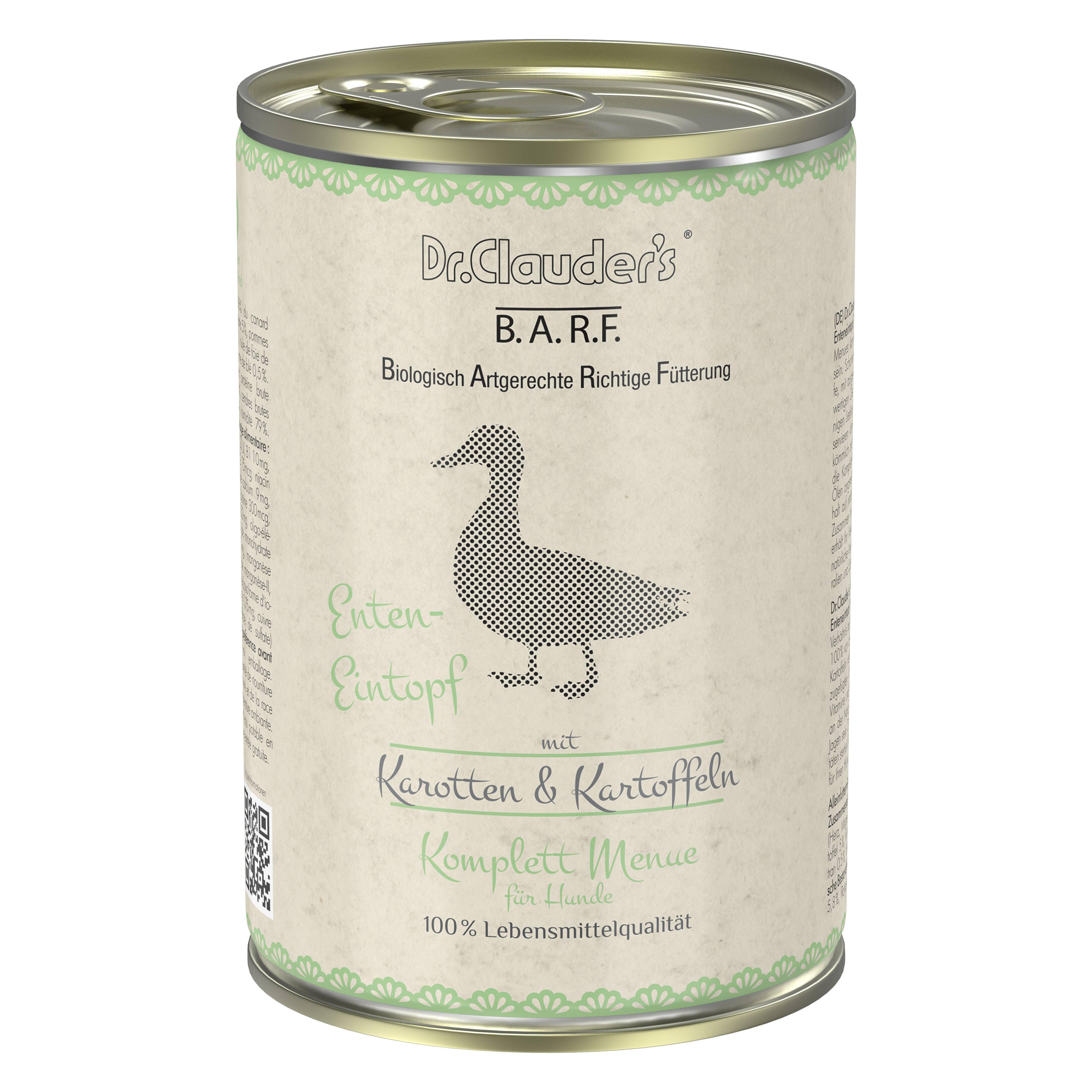 And Gryderet | BARF Hundefoder | Komplet Menu