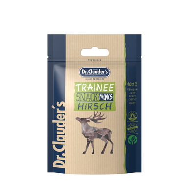 Dr.Clauder's Trainee Snacks Mini Hjort 50g