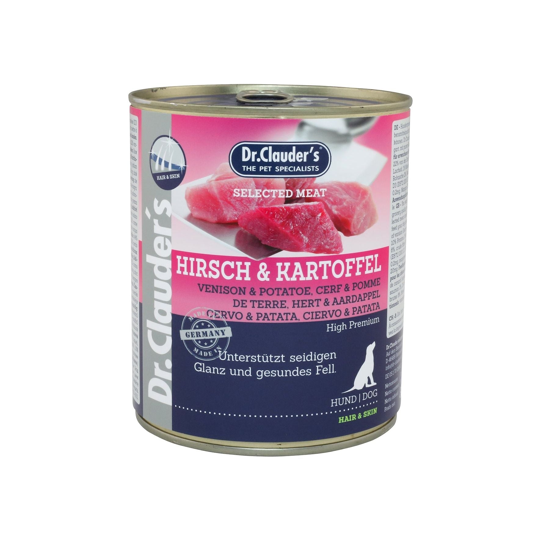 Dr.Clauder's Selected Meat Hjort & Kartofler