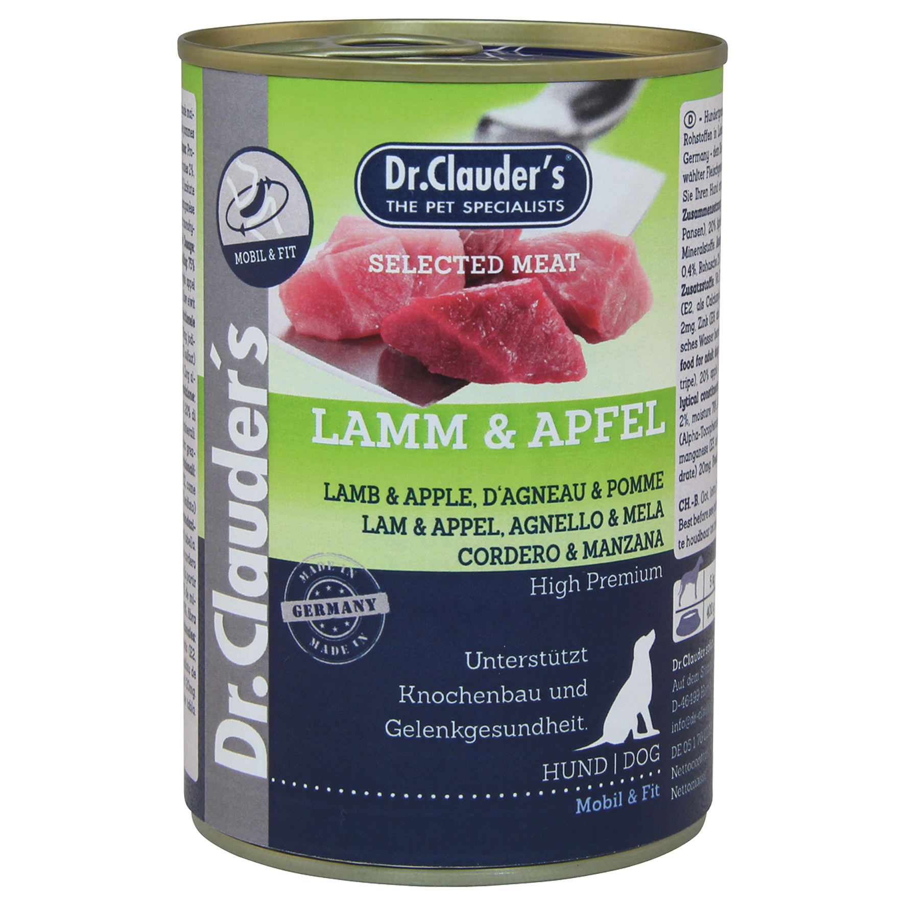 Dr.Clauder's Selected Meat Lam & Æble