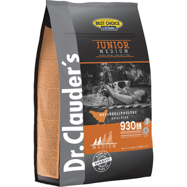 Dr.Clauder's Best Choice Junior Medium Breed 4kg Tørfoder Dr.Clauder's 4kg 