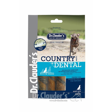 Dr.Clauder's Dental Snacks Country line Fisk Medium Snacks Dr.Clauder's 100 g 