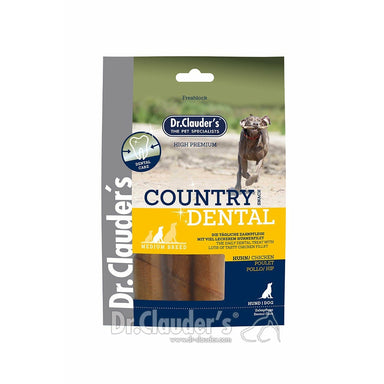 Dr.Clauder's Dental Snacks Country Line Kylling Medium Snacks Dr.Clauder's 120 g 