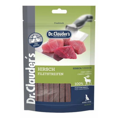 Dr.Clauder's Filé Strips Hjort Godbid Dr.Clauder's 80 g 